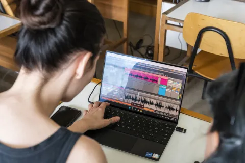 Producing music
